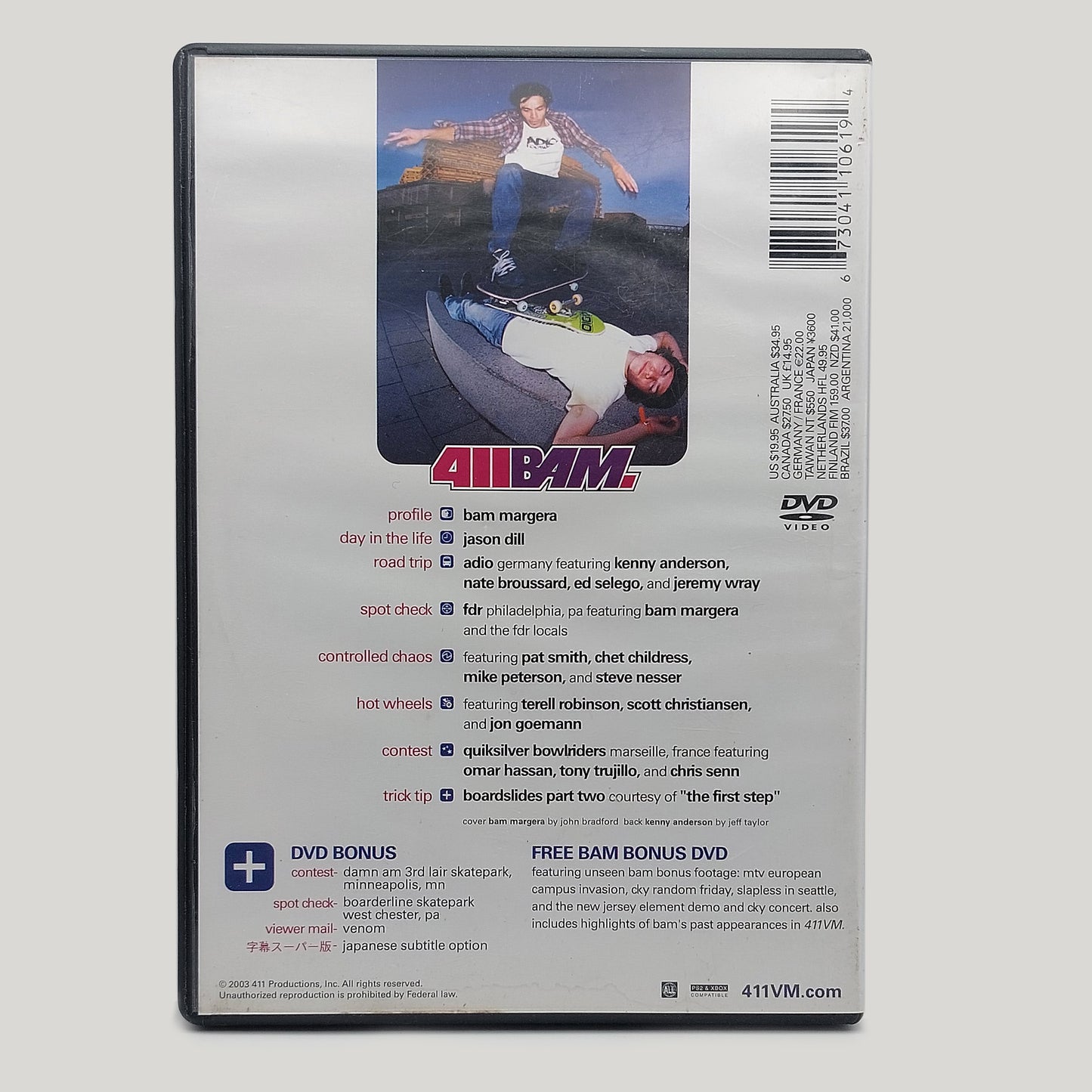 411VM 61 - The Bam Issue DVD