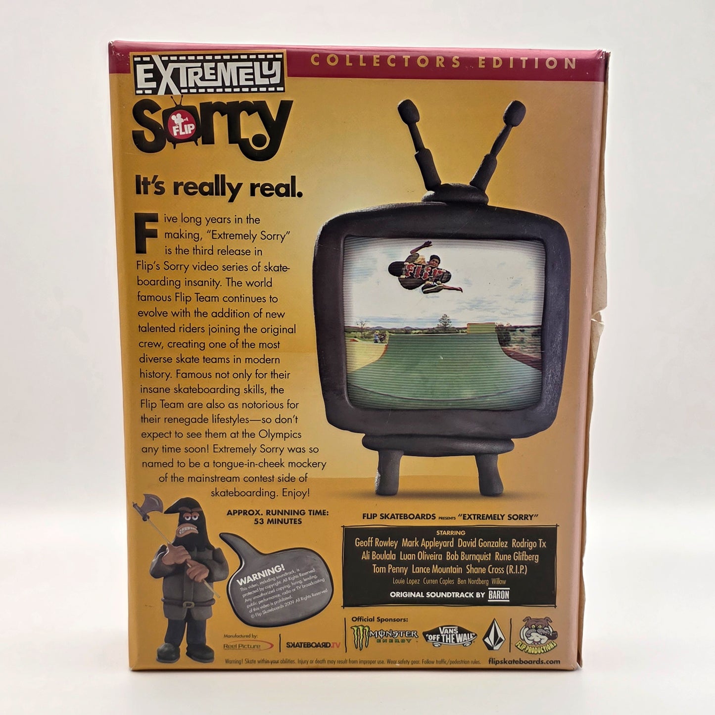 Flip - Extremely Sorry Collectors Edition DVD