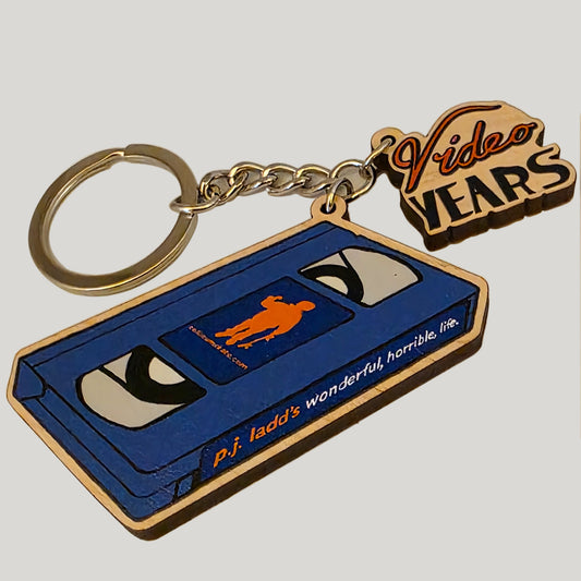 PJ Ladd's Wonderful Horrible Life VHS Keyring
