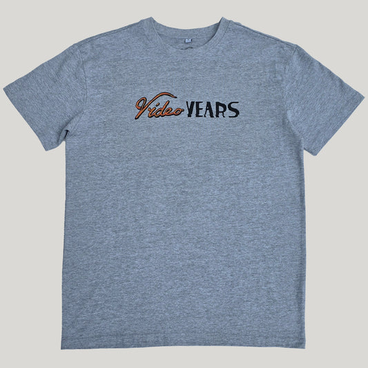 Video Years - Rewind Logo T-shirt Grey