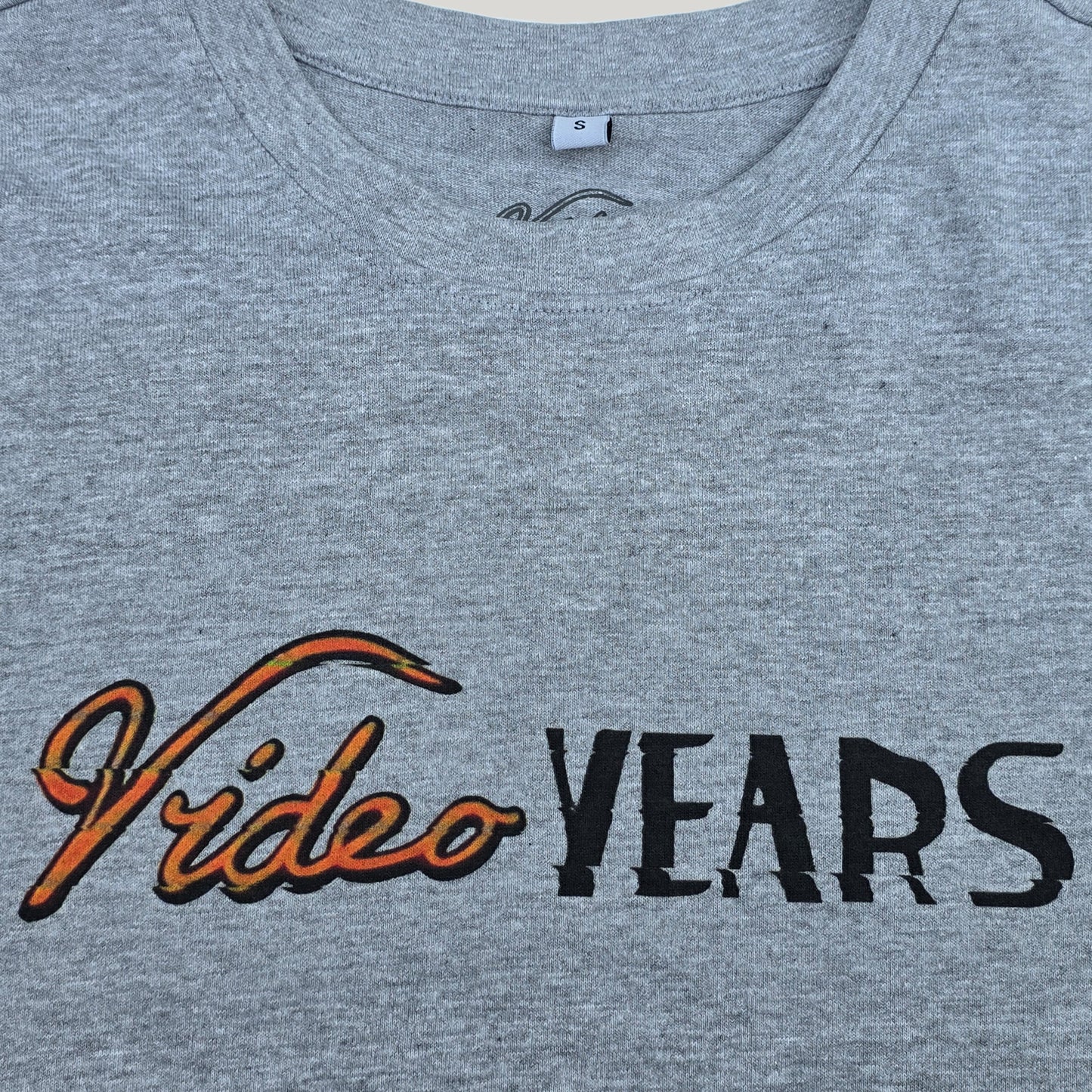 Video Years - Rewind Logo T-shirt Grey