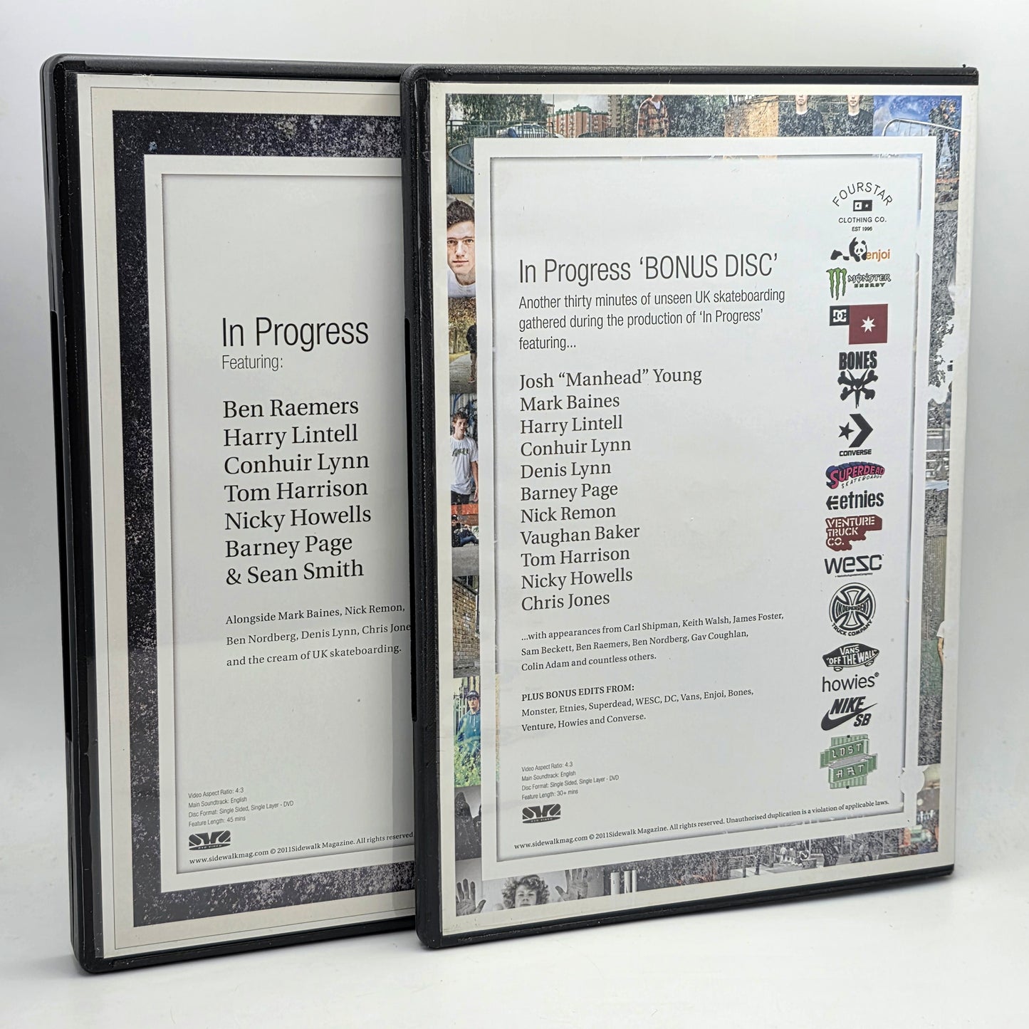 Sidewalk - In Progress plus Bonus Disc DVD