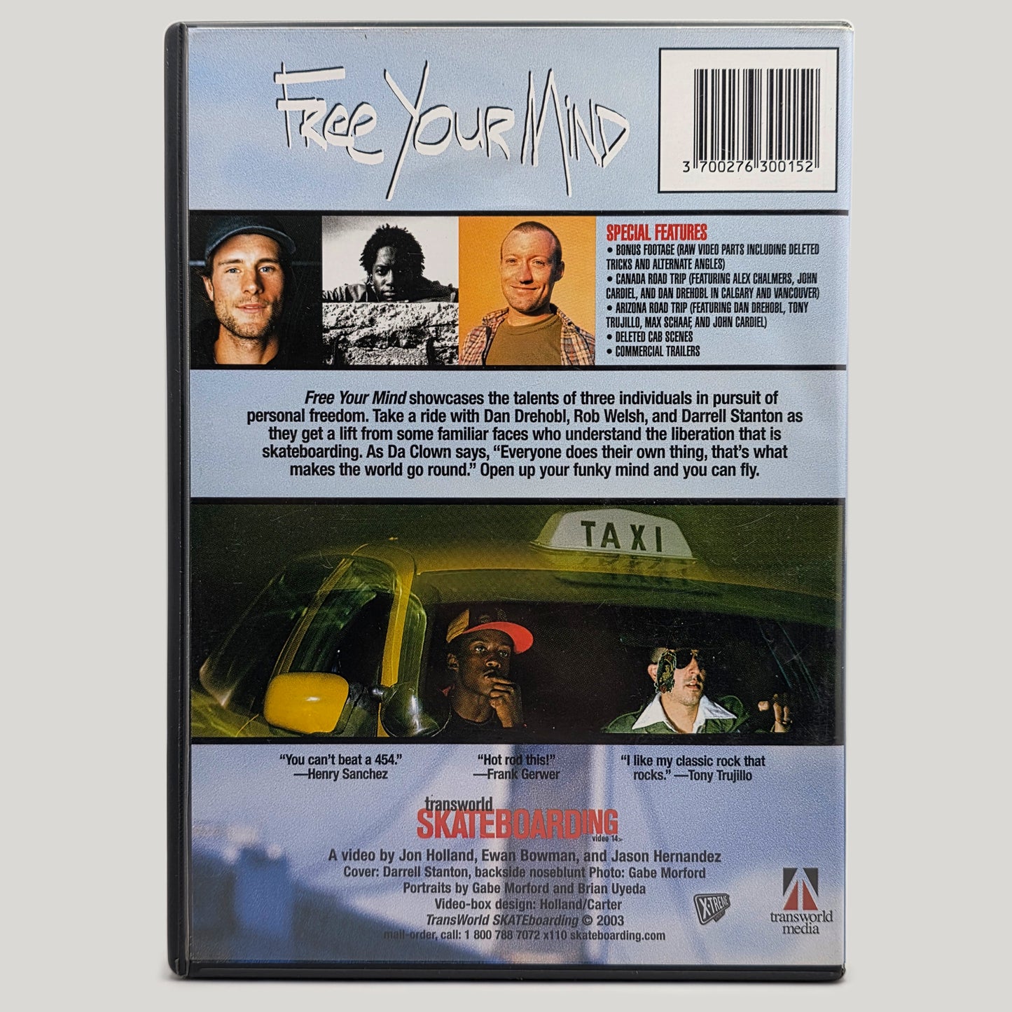 Transworld - Free Your Mind DVD