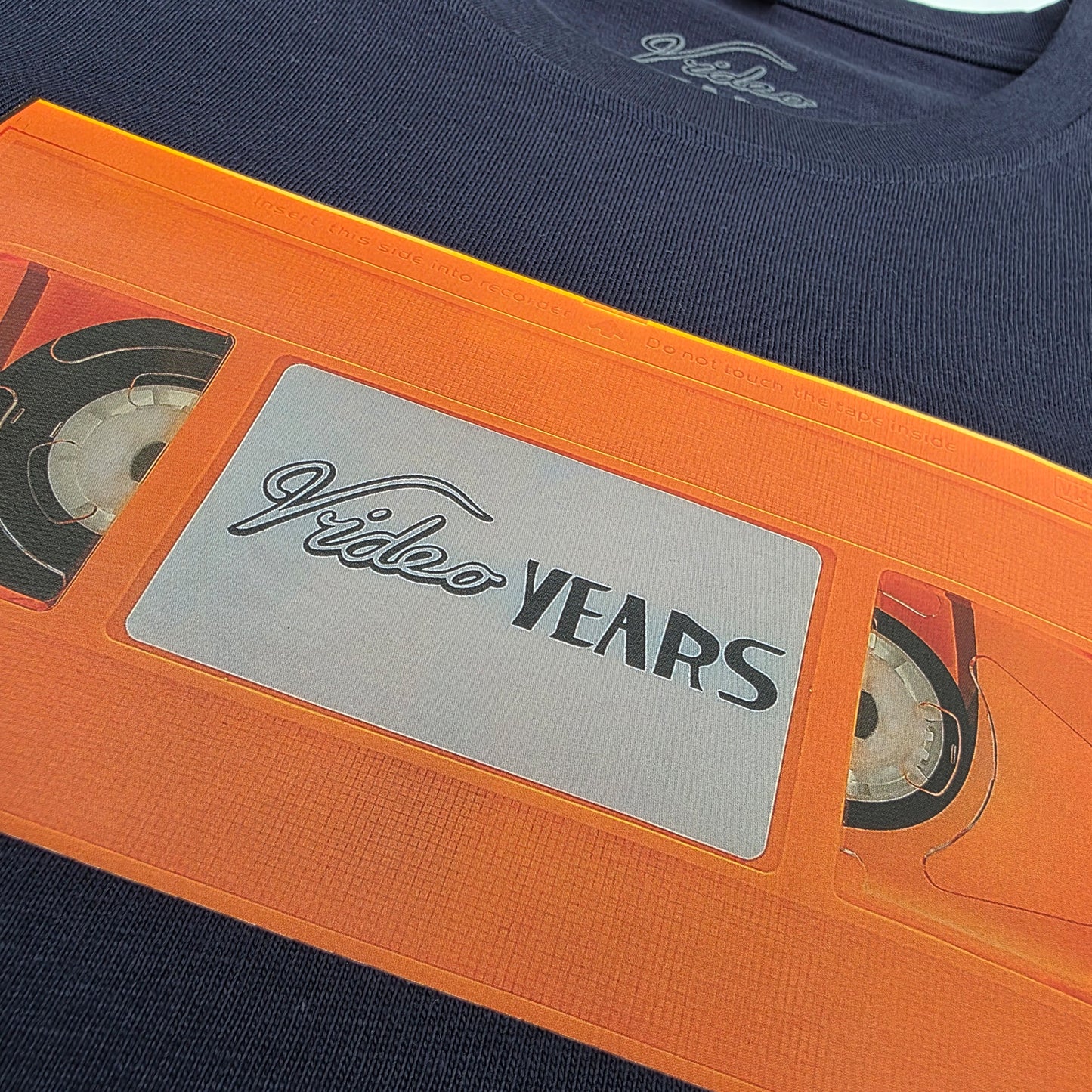 Video Years - VHS Tape T-shirt Navy