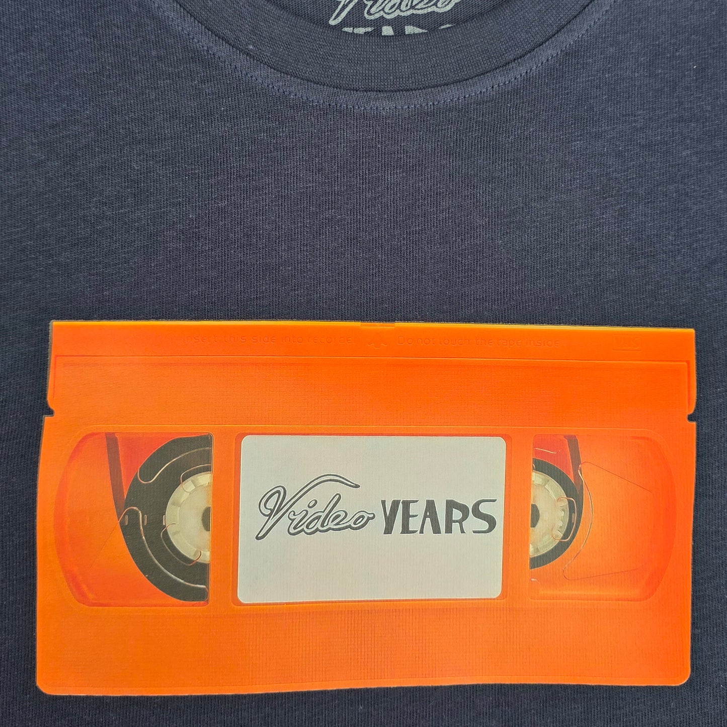 Video Years - VHS Tape T-shirt Navy