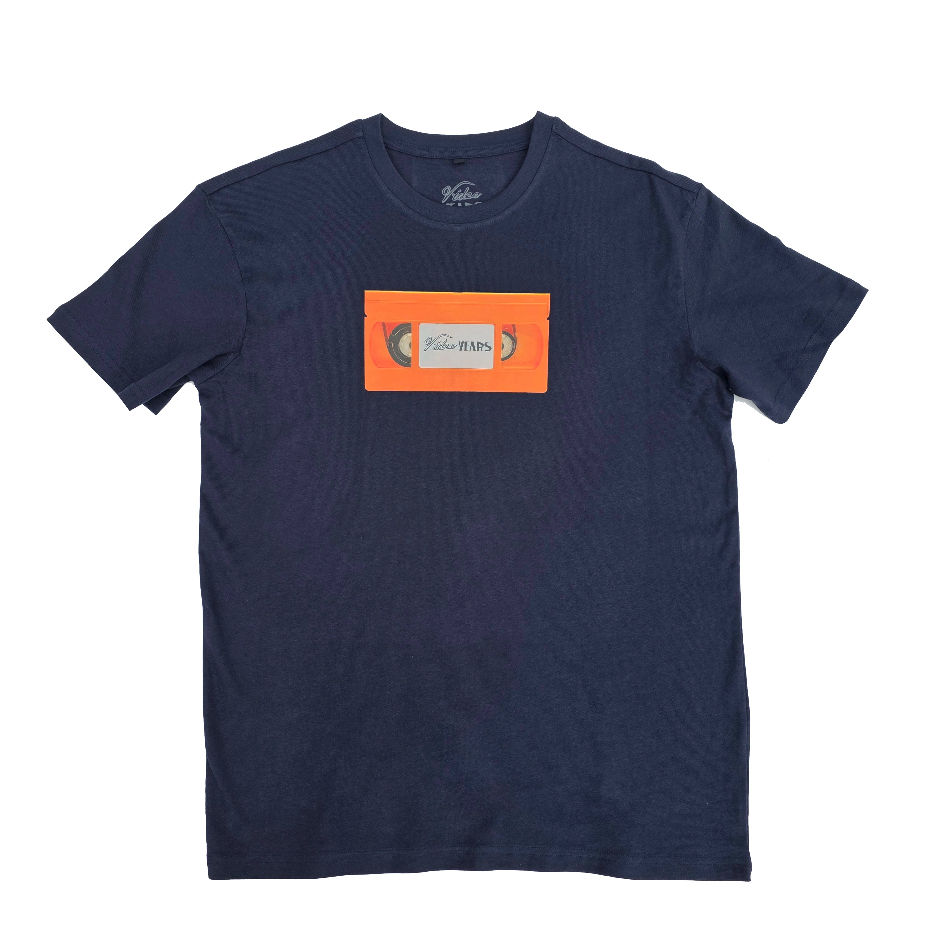 Video Years - VHS Tape T-shirt Navy