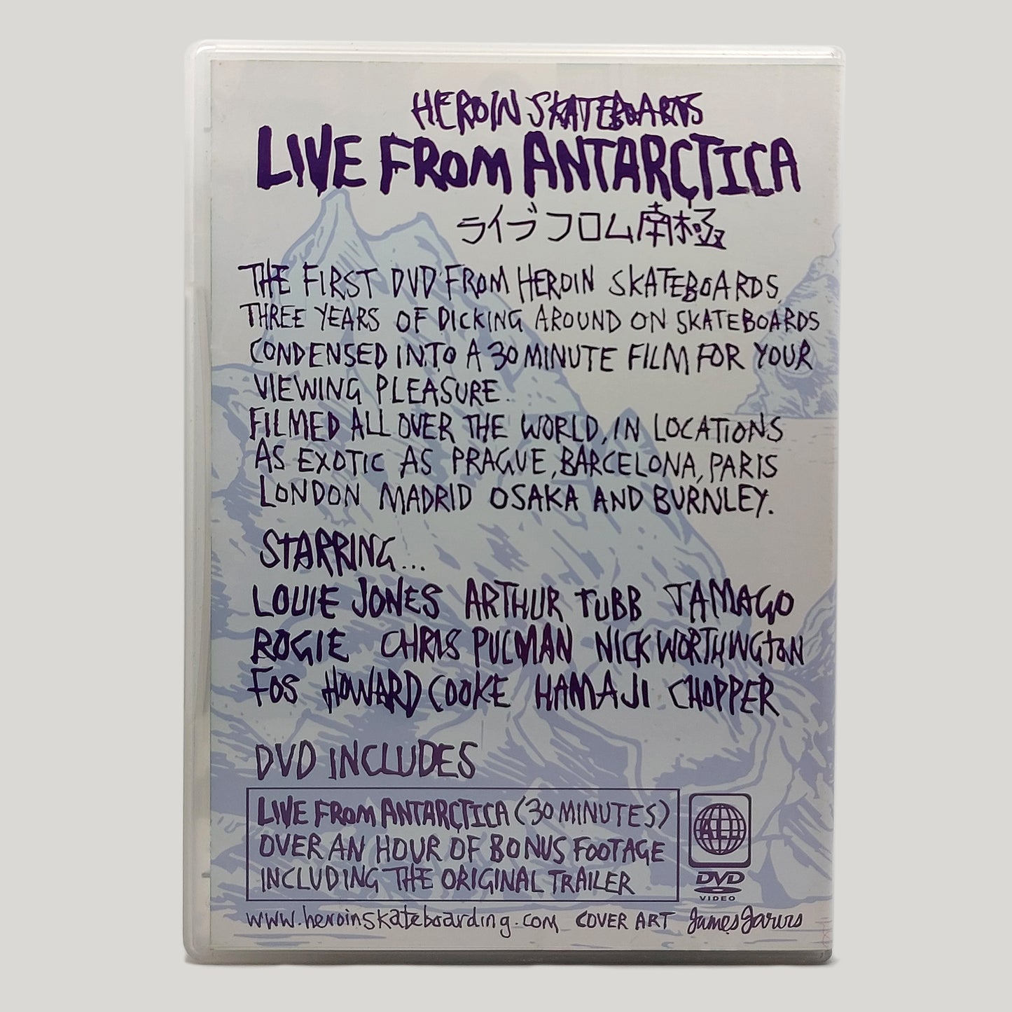 Heroin Skateboards - Live from Antarctica DVD