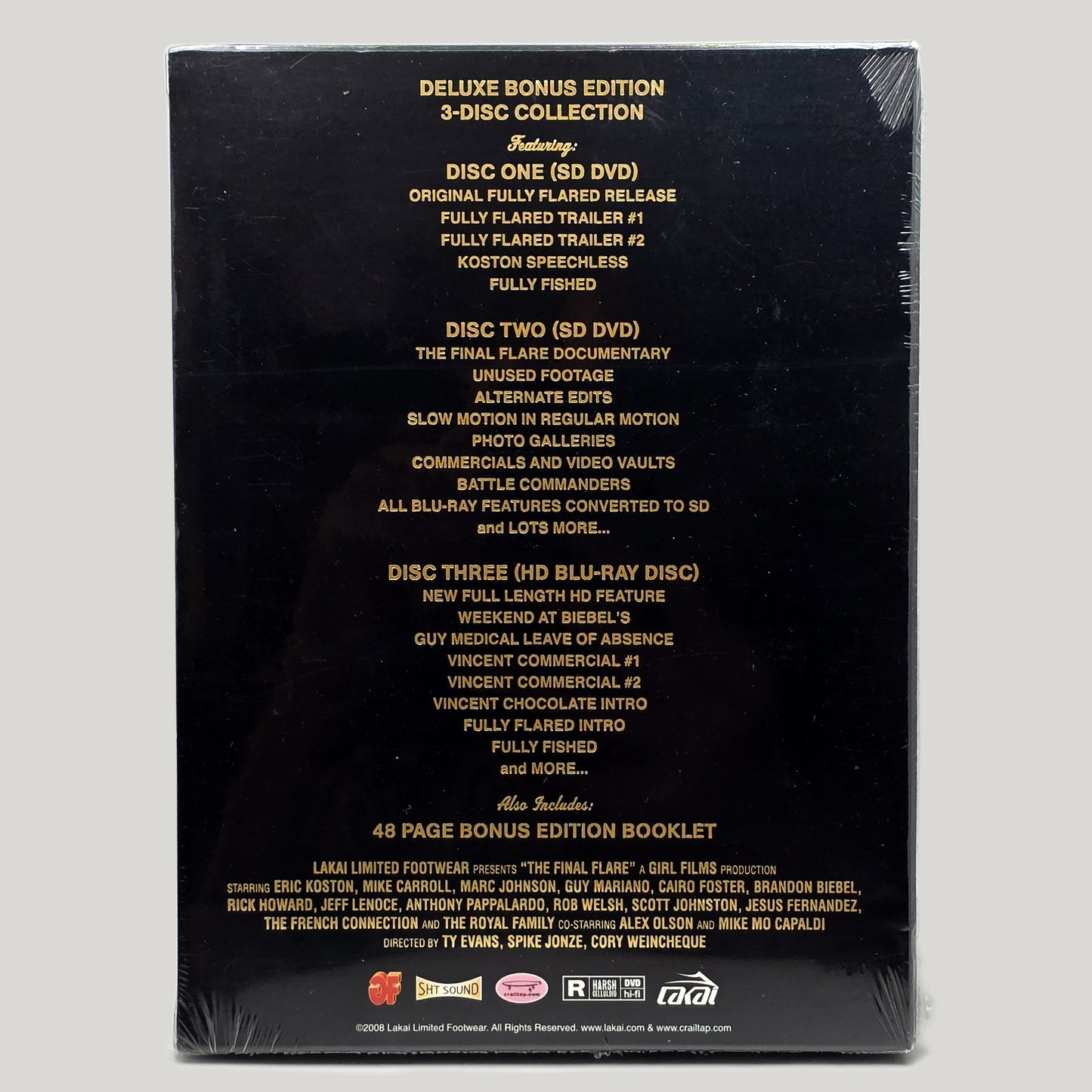 Lakai The Final Flare - Deluxe Bonus Edition DVD Boxset (NEW & SEALED)