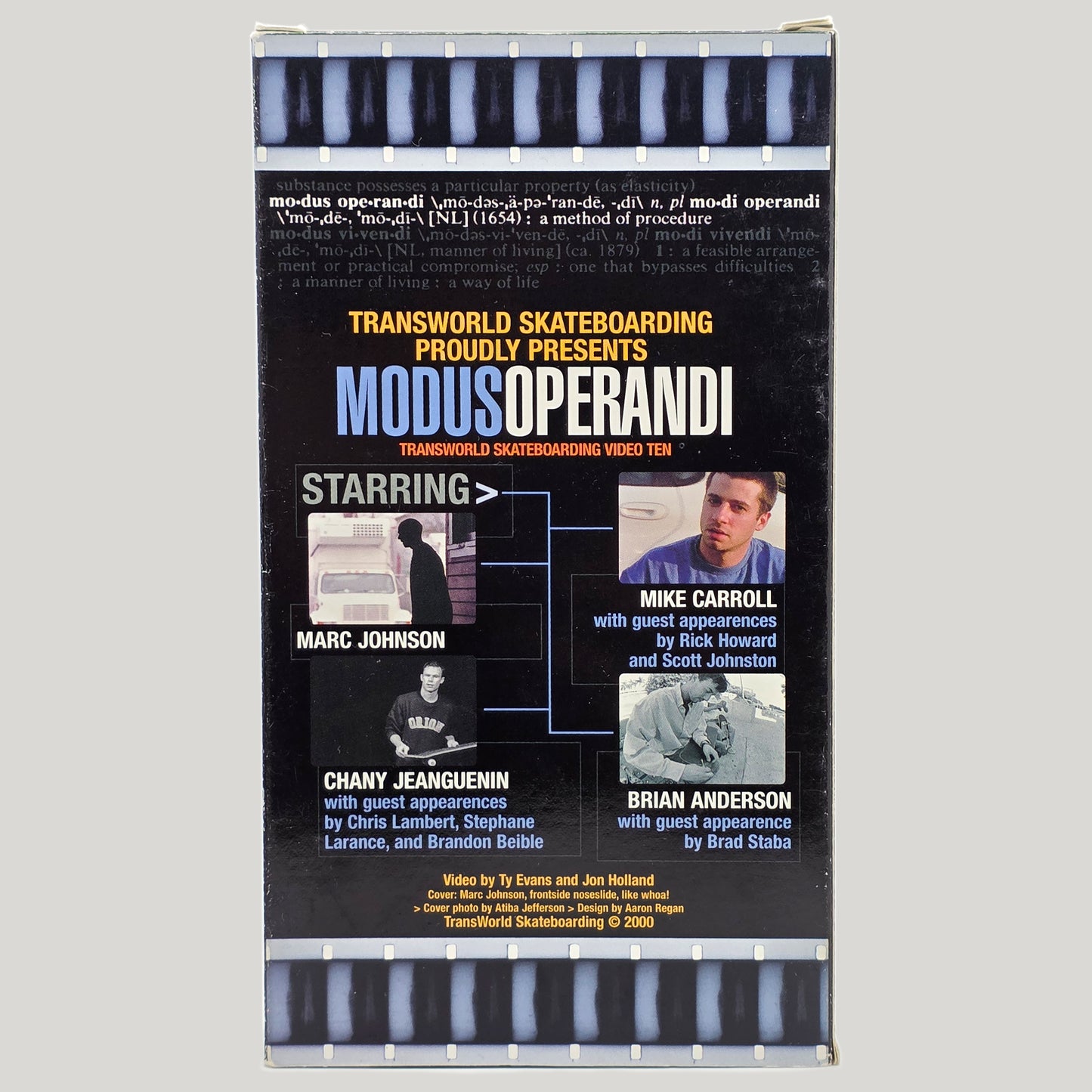 Transworld - Modus Operandi VHS