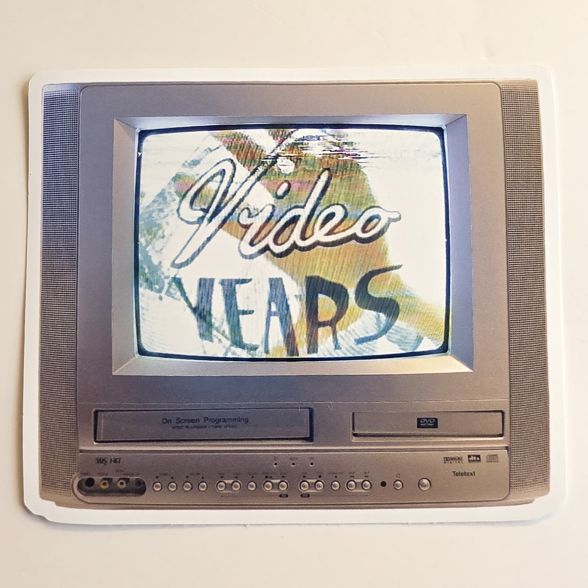 Analogue VHS Sticker Set - Video Years