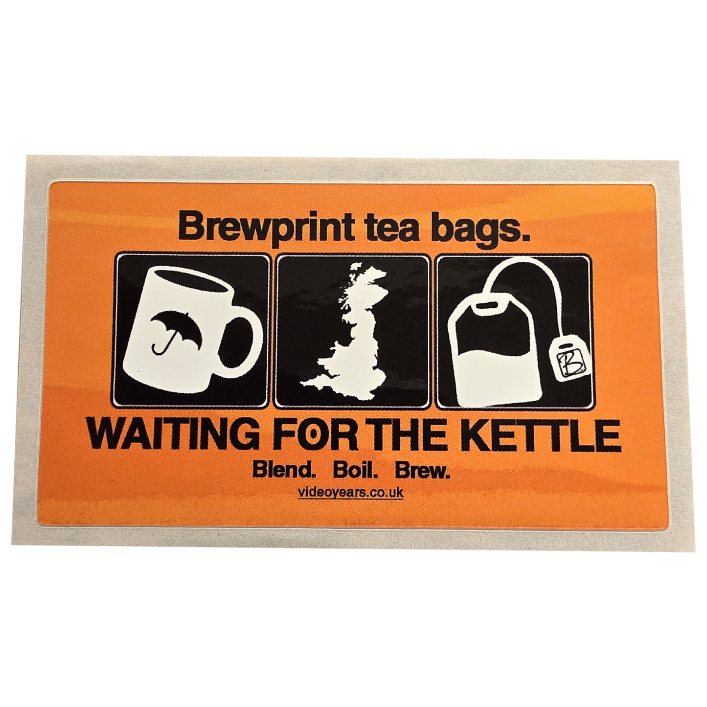 Video Years Stickers & Tea Pack