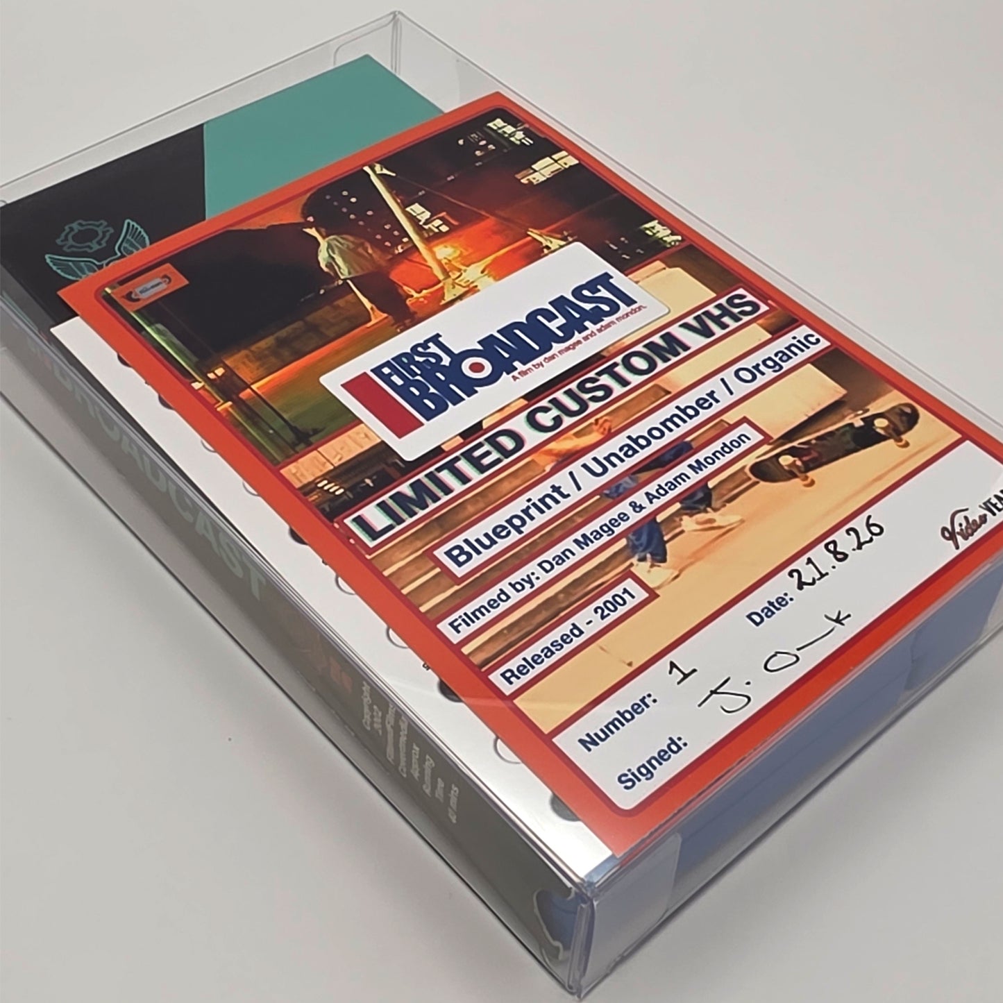 Custom Blue VHS - Blueprint First Broadcast (#1)