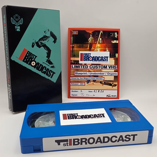 Custom Blue VHS - First Broadcast