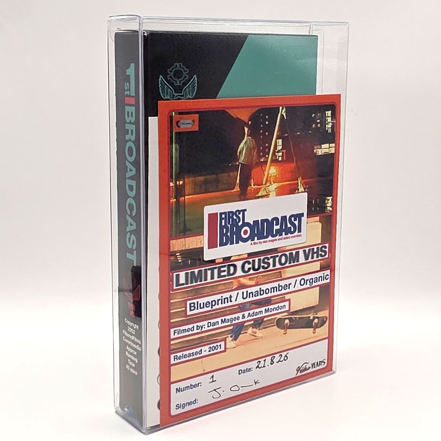 Custom Blue VHS - Blueprint First Broadcast (#1)
