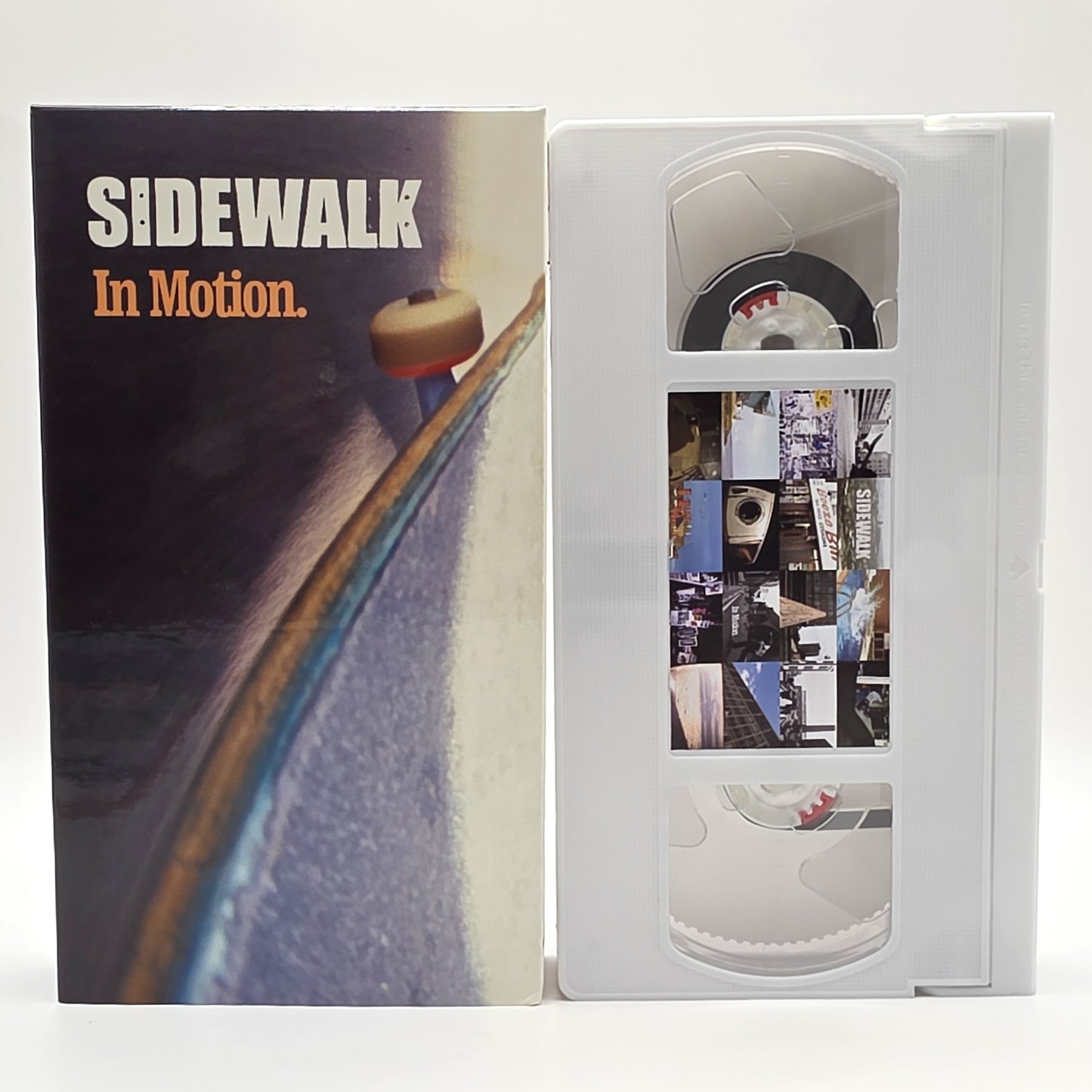 Custom White VHS - Sidewalk - In Motion