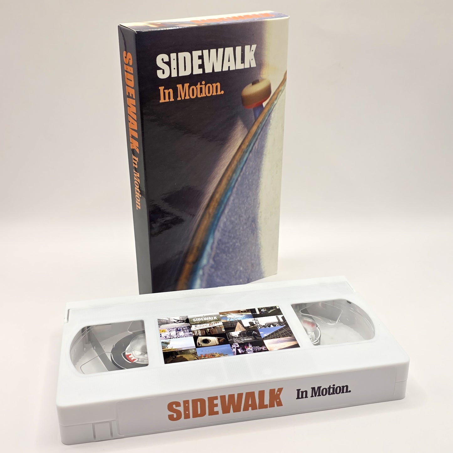 Custom White VHS - Sidewalk - In Motion