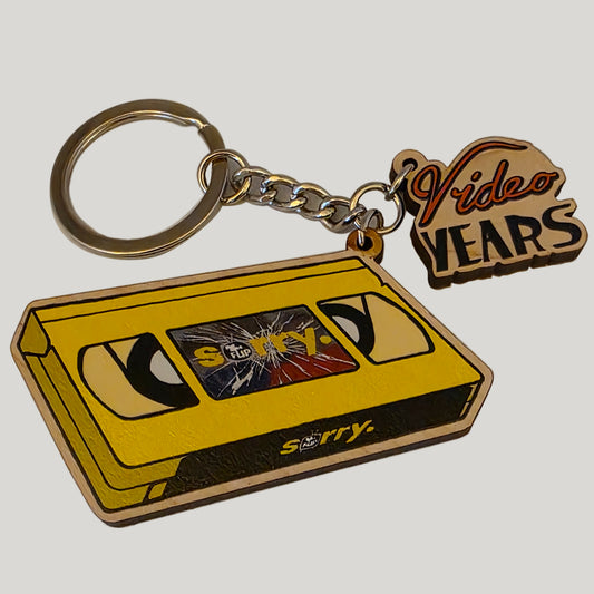 Sorry VHS Keyring