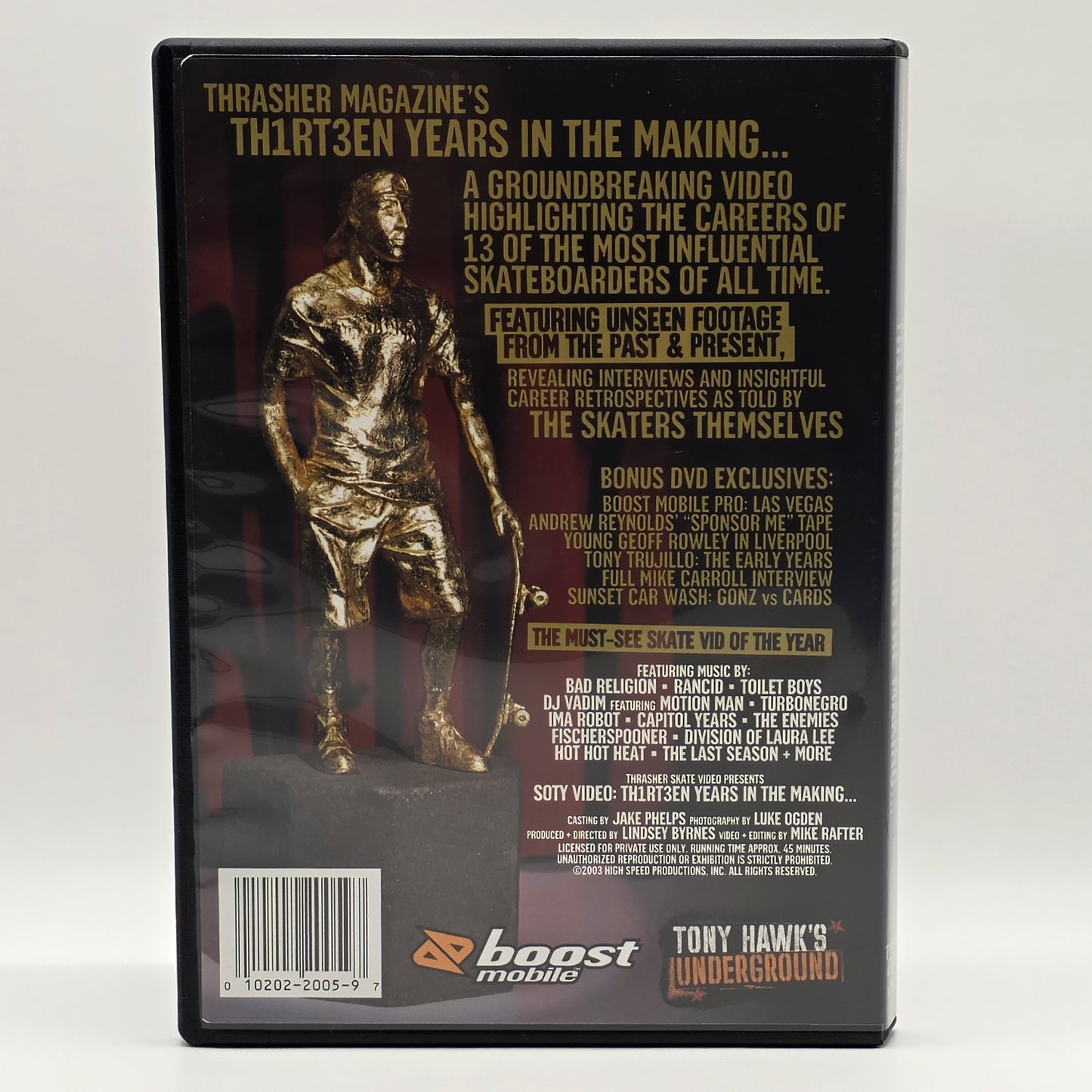 Thrasher - S.O.T.Y Thirteen Years in the Making DVD