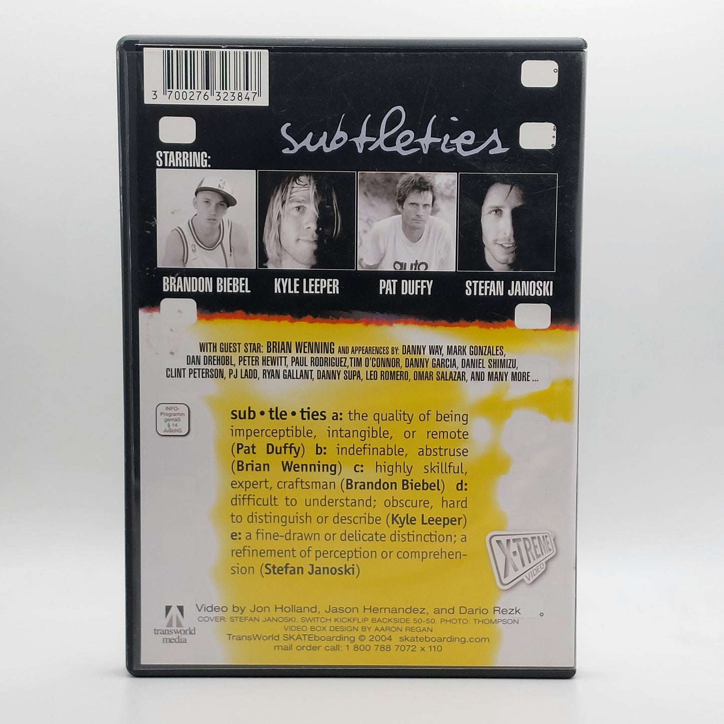 Transworld - Subtleties DVD