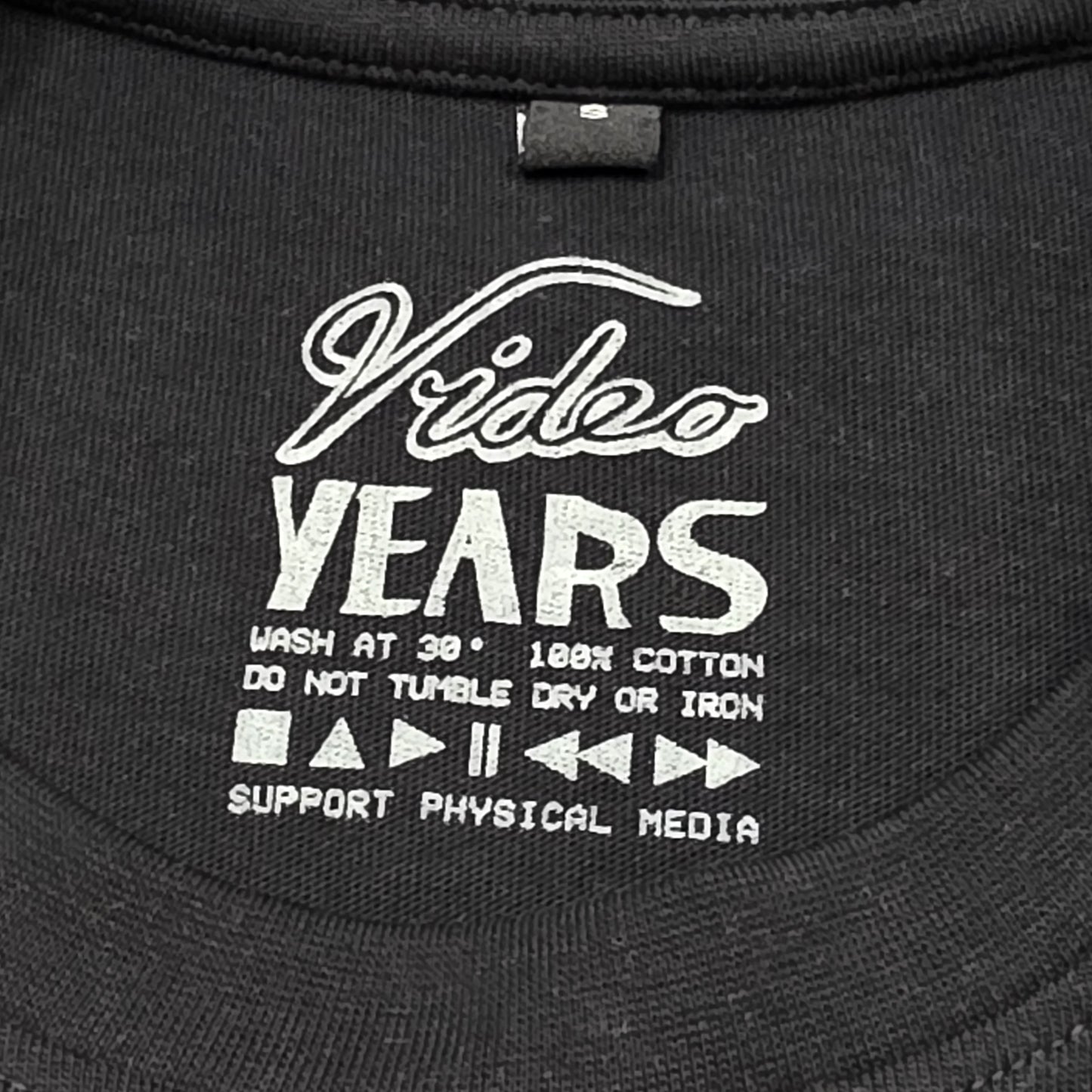 Video Years - UK Skate VHS Tribute T-shirt (Black)