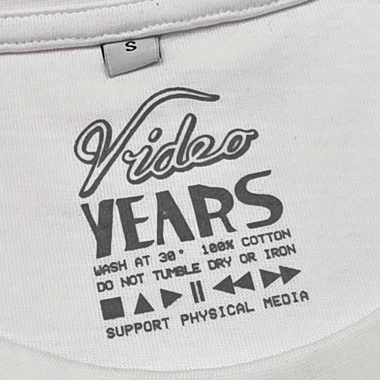 Video Years - Skate VHS Tribute T-shirt (White)