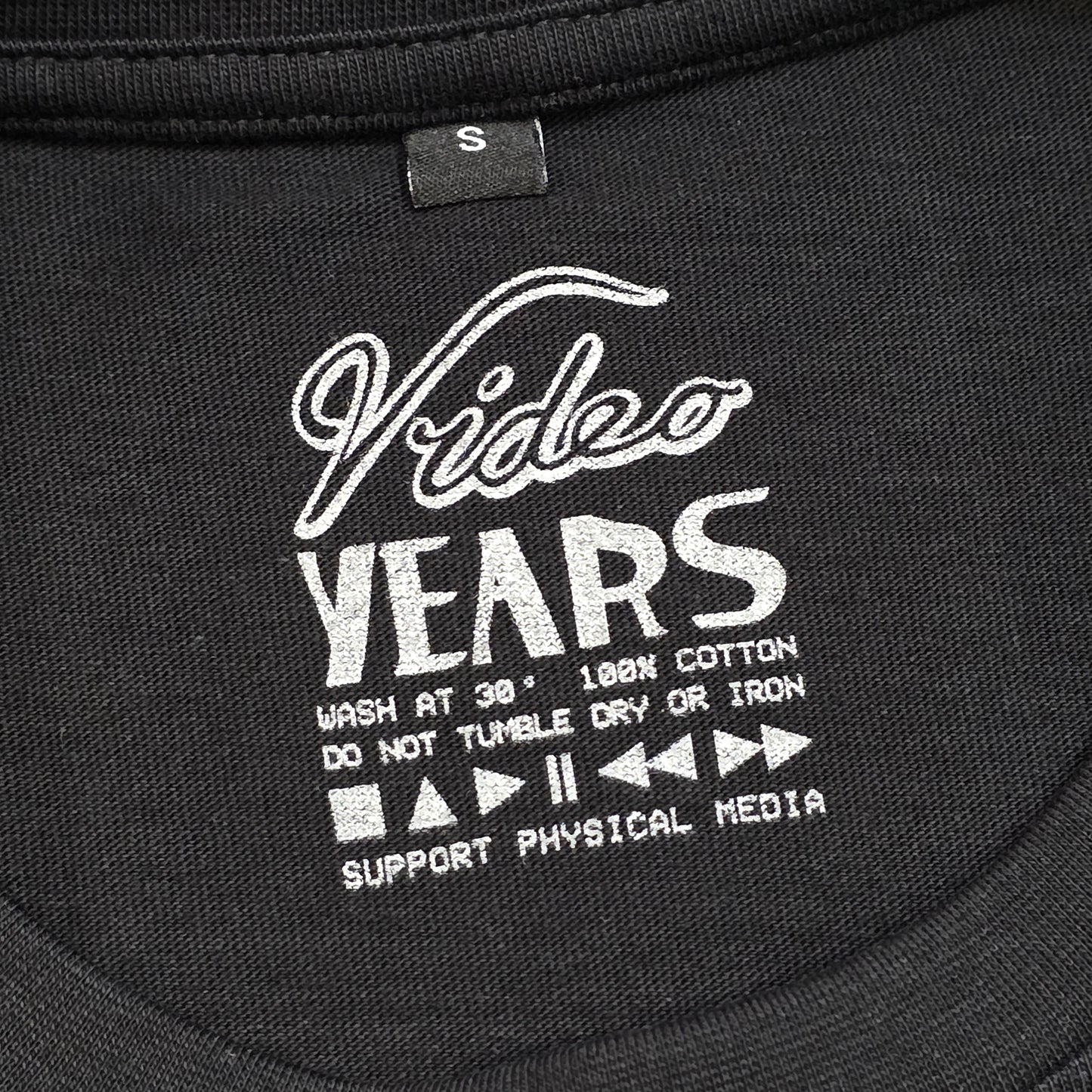 Video Years - Skate VHS Tribute T-shirt (Black)