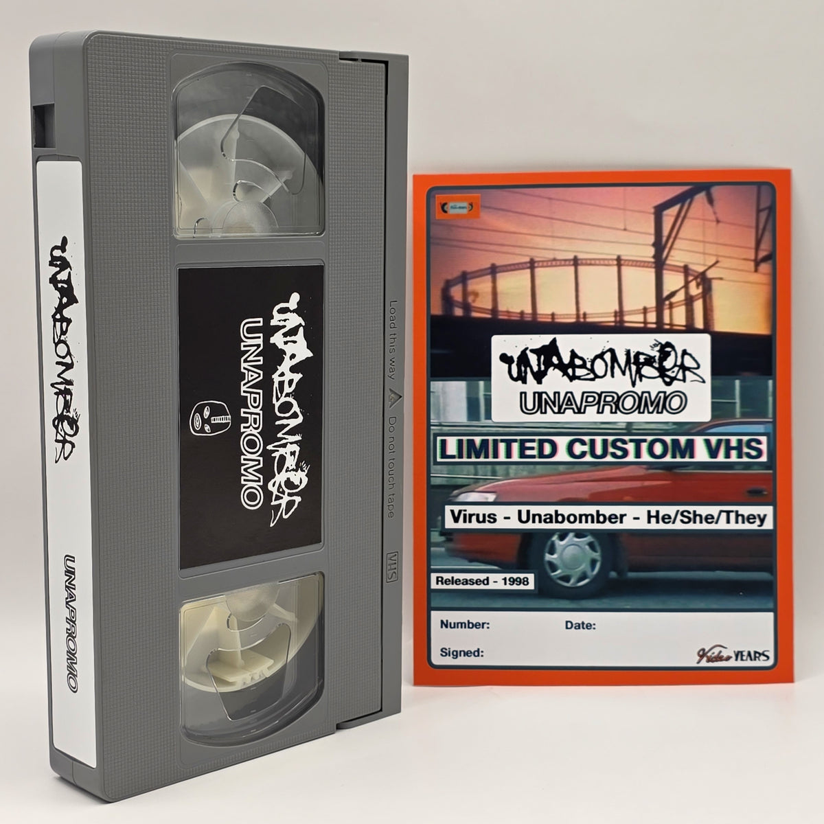 Custom Grey VHS - Unabomber - UNAPROMO