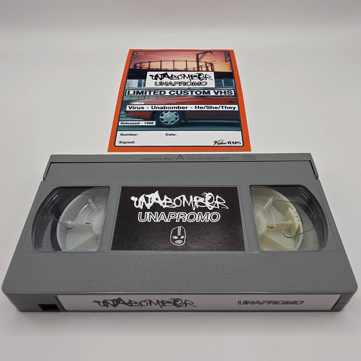 Custom Grey VHS - Unabomber - UNAPROMO