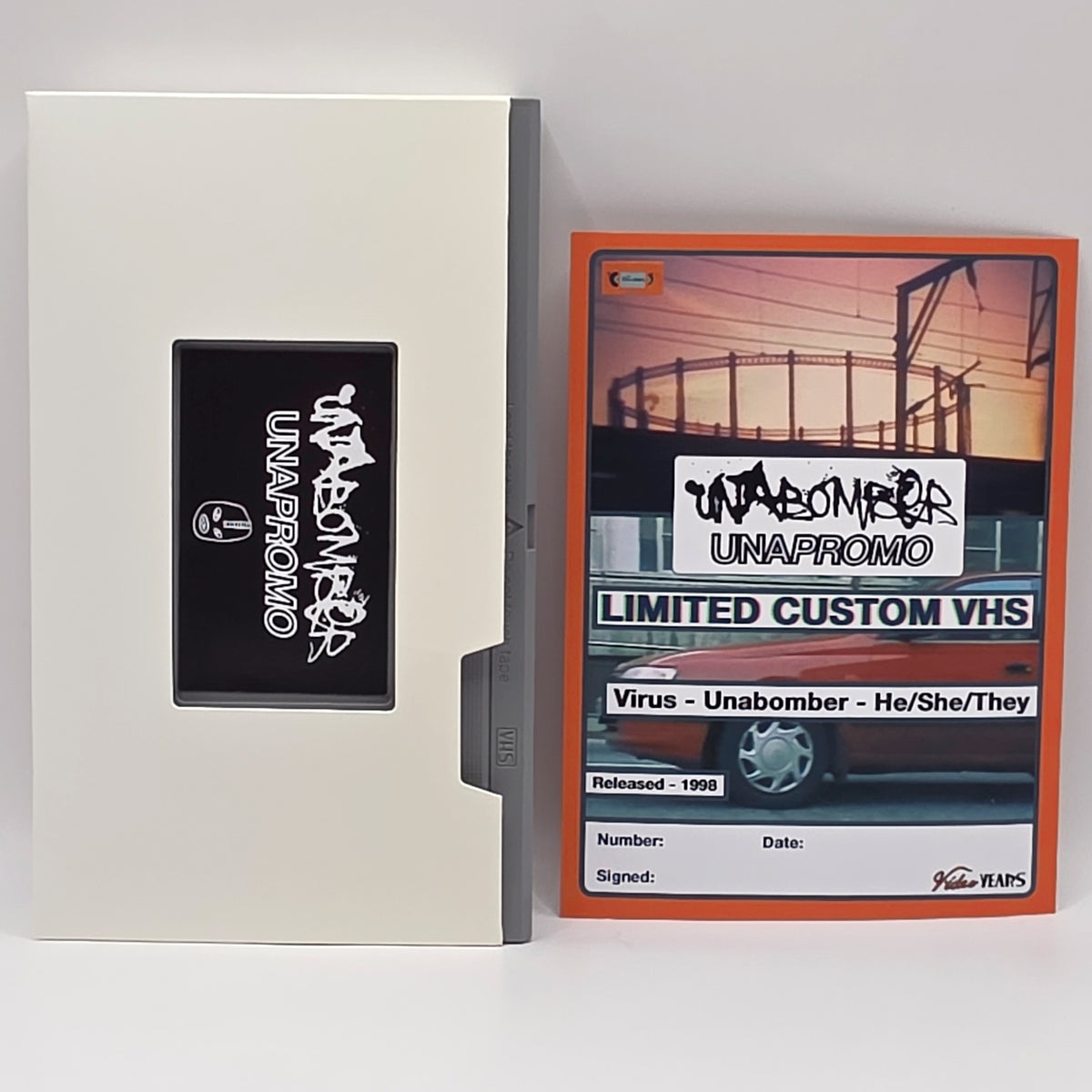 Custom Grey VHS - Unabomber - UNAPROMO