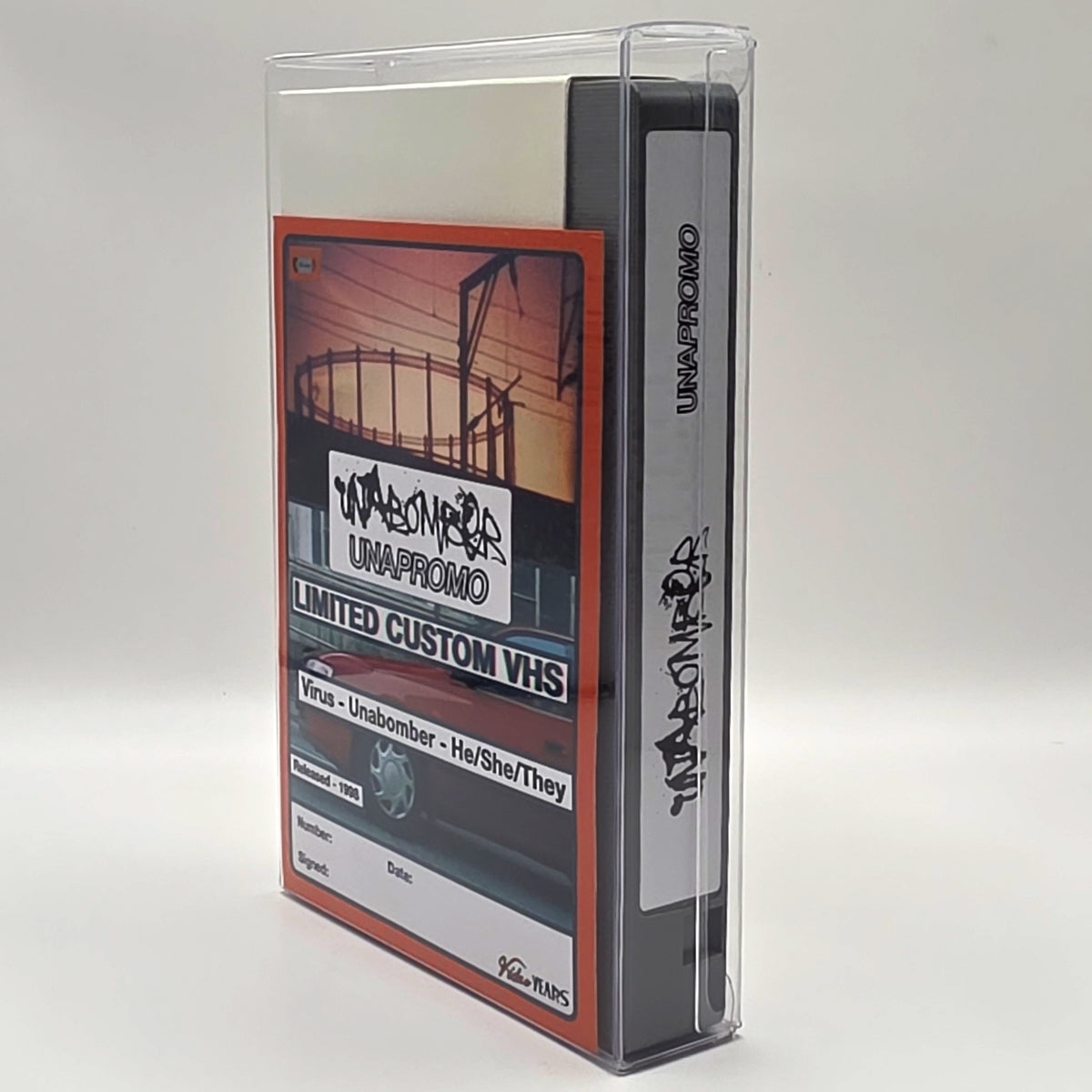Custom Grey VHS - Unabomber - UNAPROMO