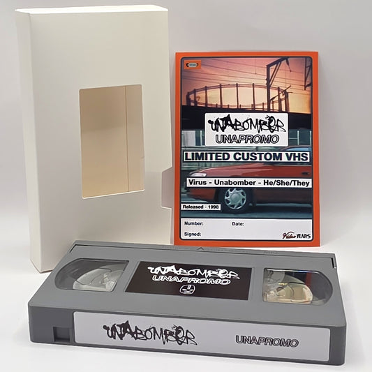 Custom Grey VHS - Unabomber - UNAPROMO