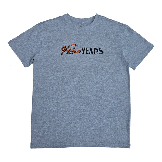 Video Years - Rewind Logo T-shirt Grey