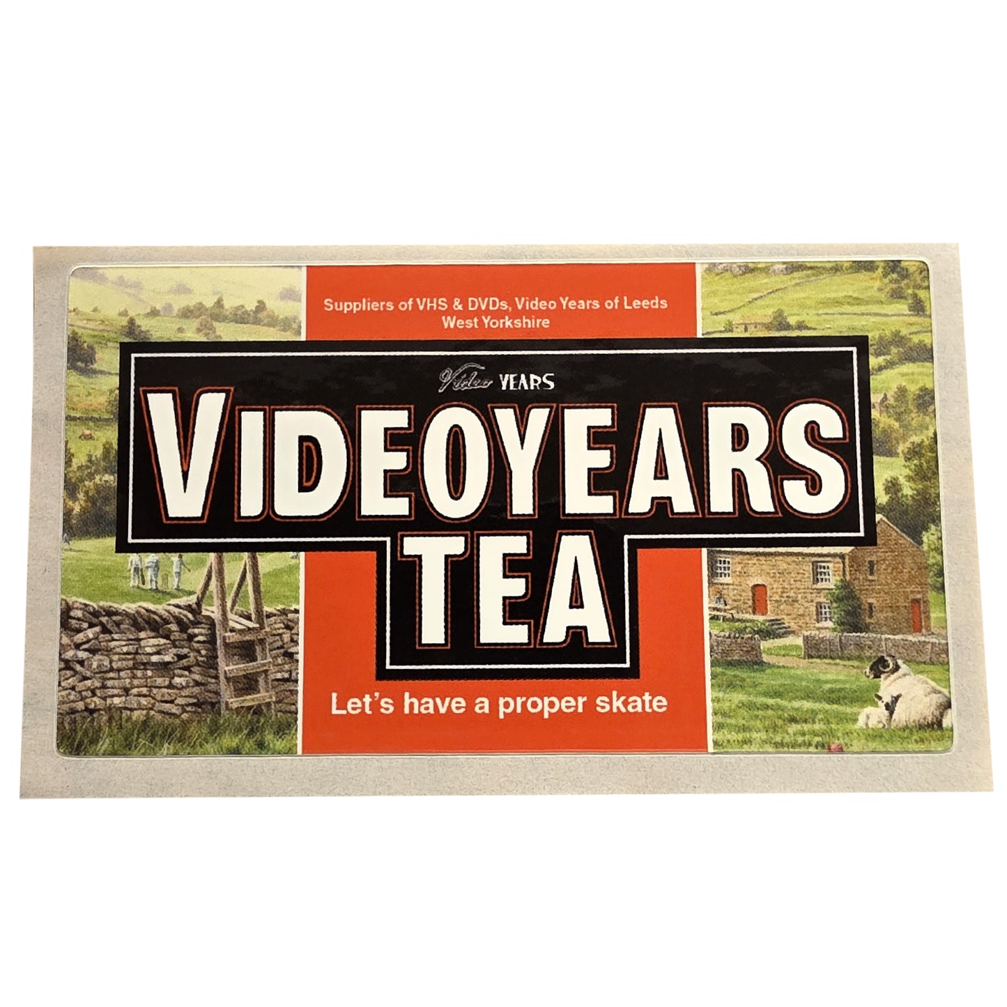 Video Years Stickers & Tea Pack