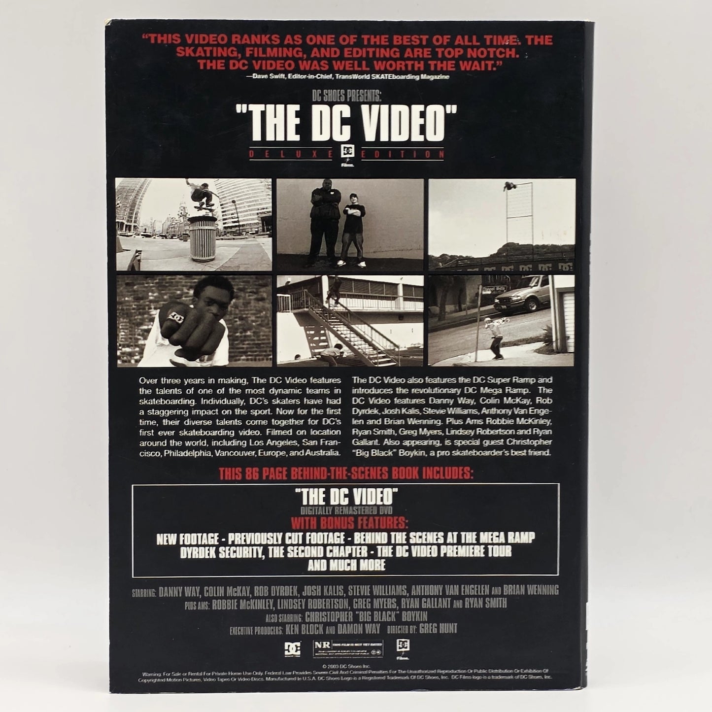 DC Shoes - The DC Video Deluxe Edition DVD & Book