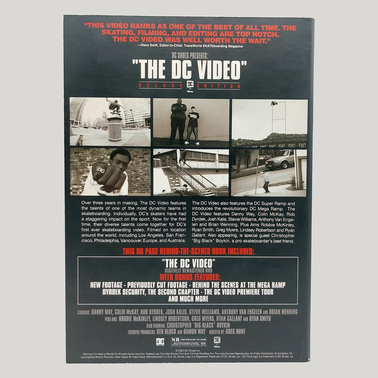 DC Shoes - The DC Video Deluxe Edition DVD & Book