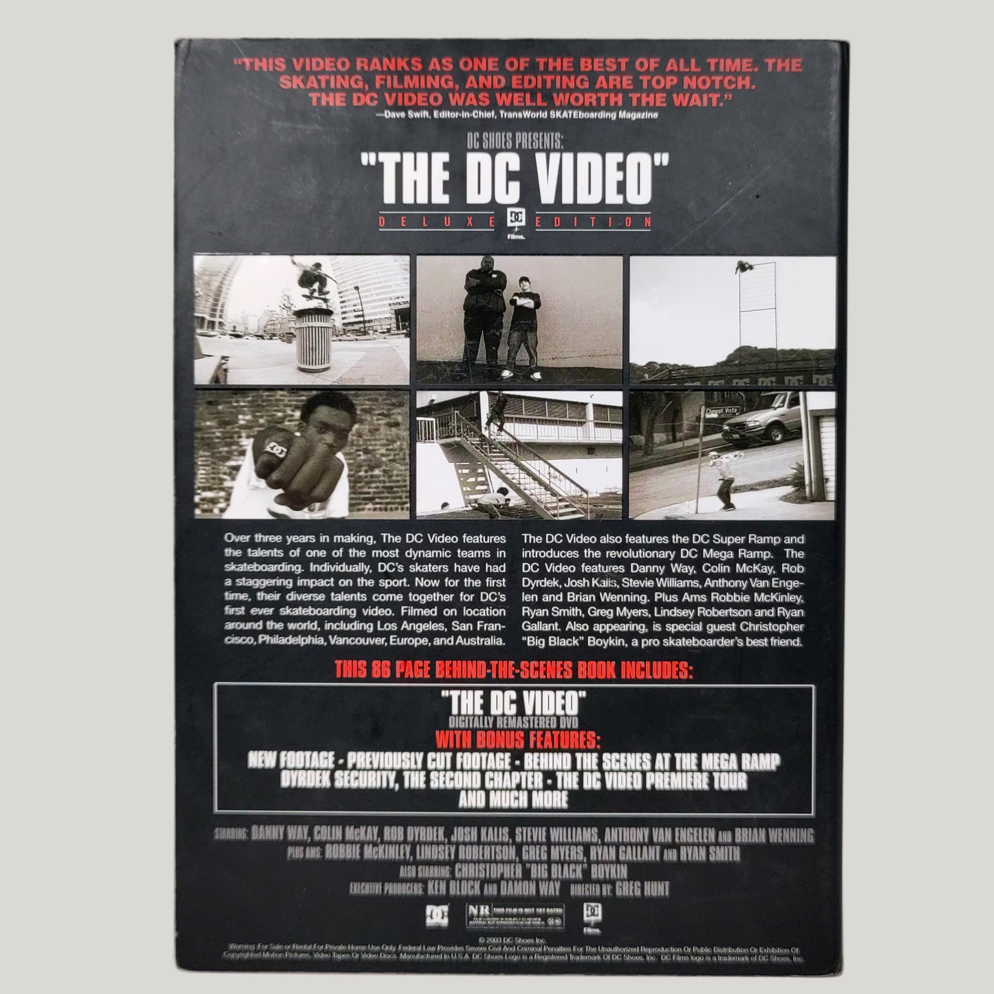 DC Shoes - The DC Video Deluxe Edition DVD & Book