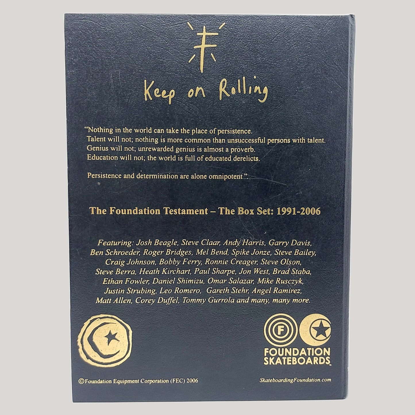 The Foundation Testament "Keep On Rolling" - The DVD Box Set 1991-2006