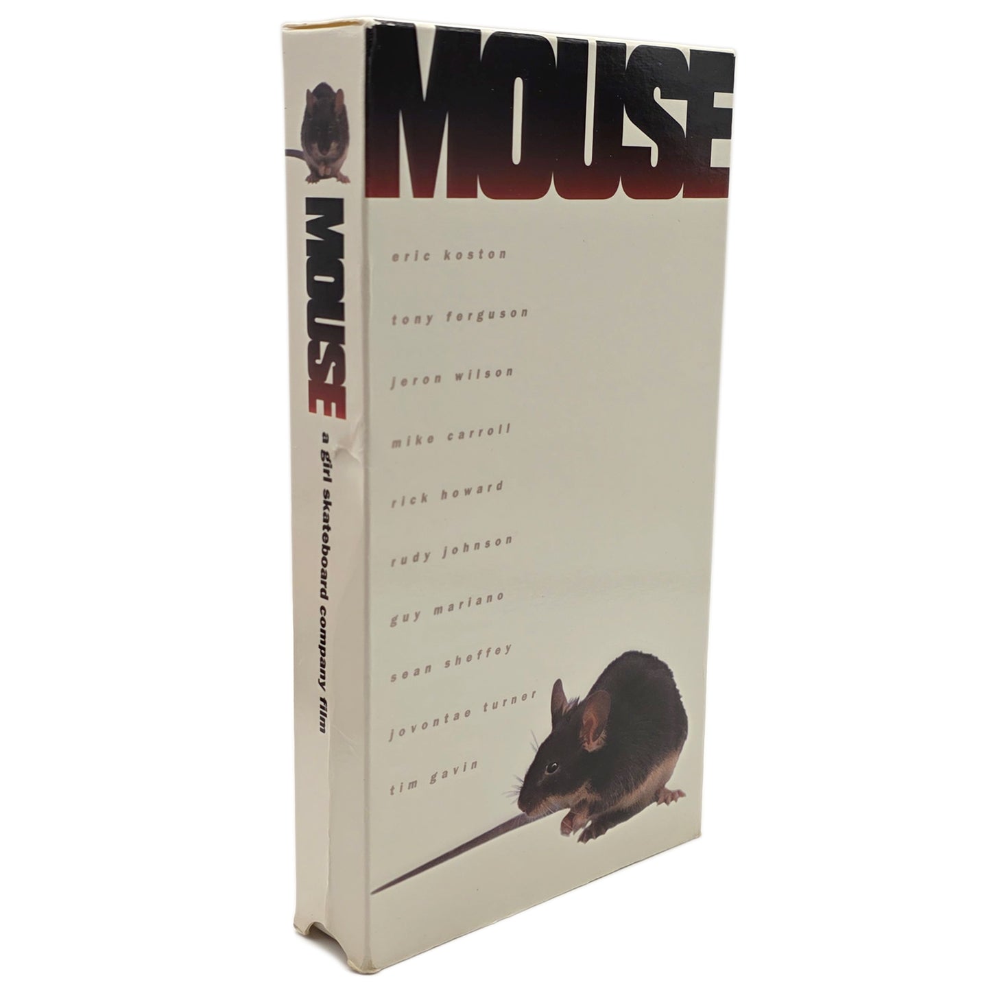 Girl Skateboards - Mouse VHS (White)