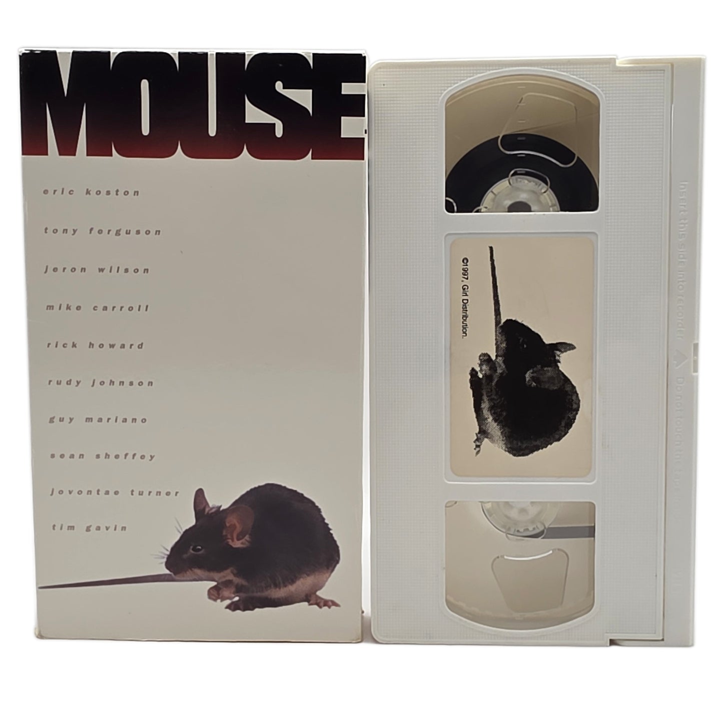 Girl Skateboards - Mouse VHS (White)
