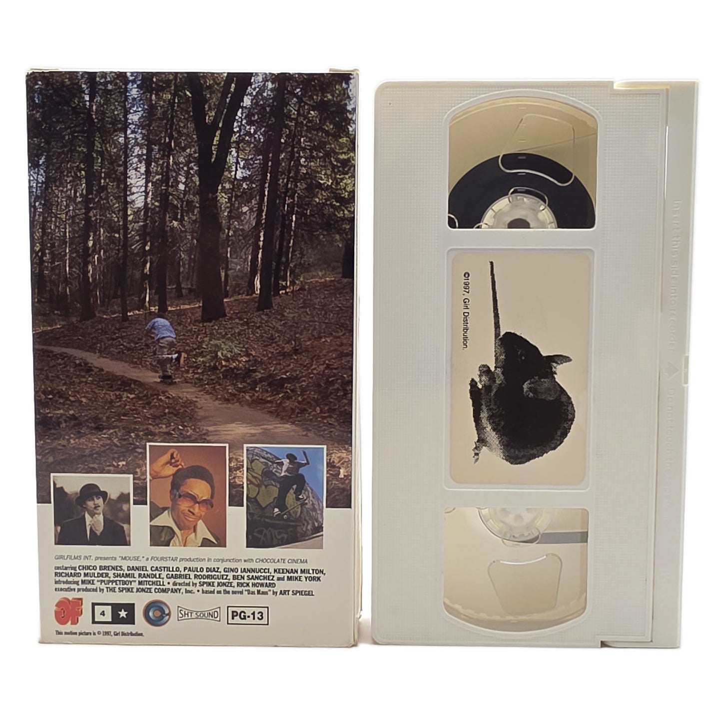 Girl Skateboards - Mouse VHS (White)