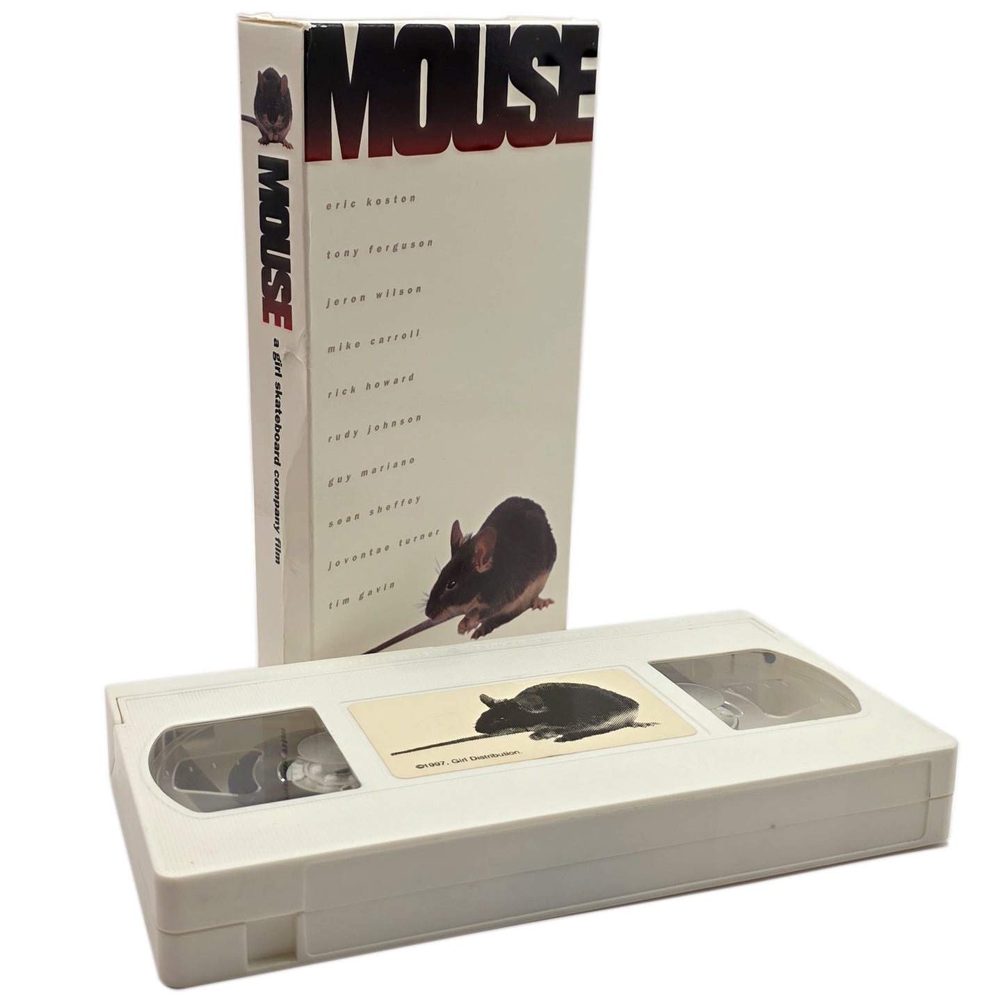 Girl Skateboards - Mouse VHS (White)