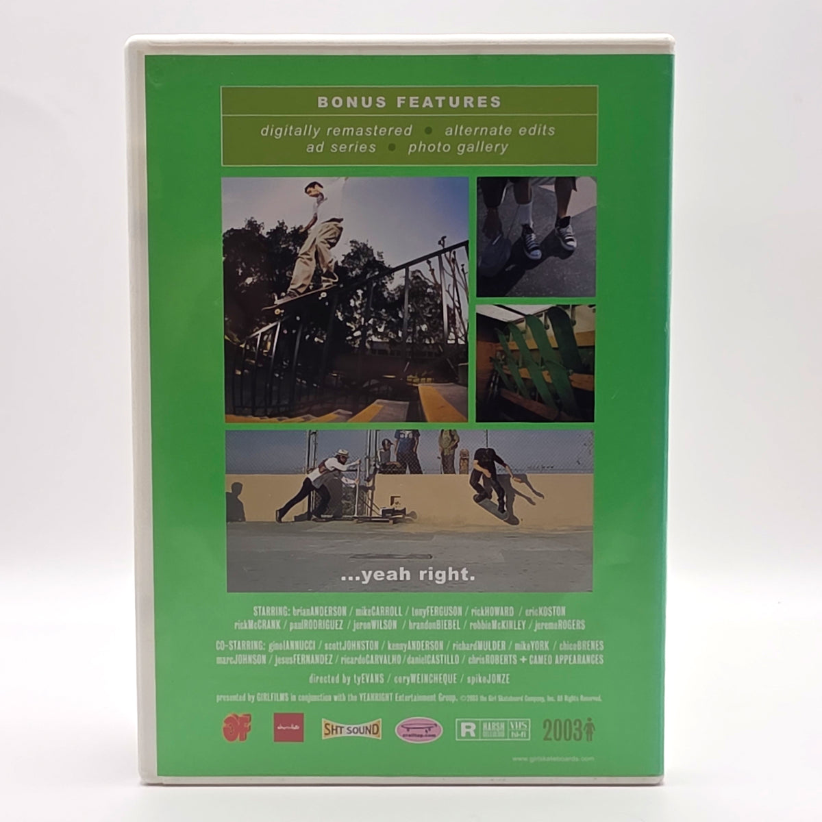 Girl - Yeah Right DVD