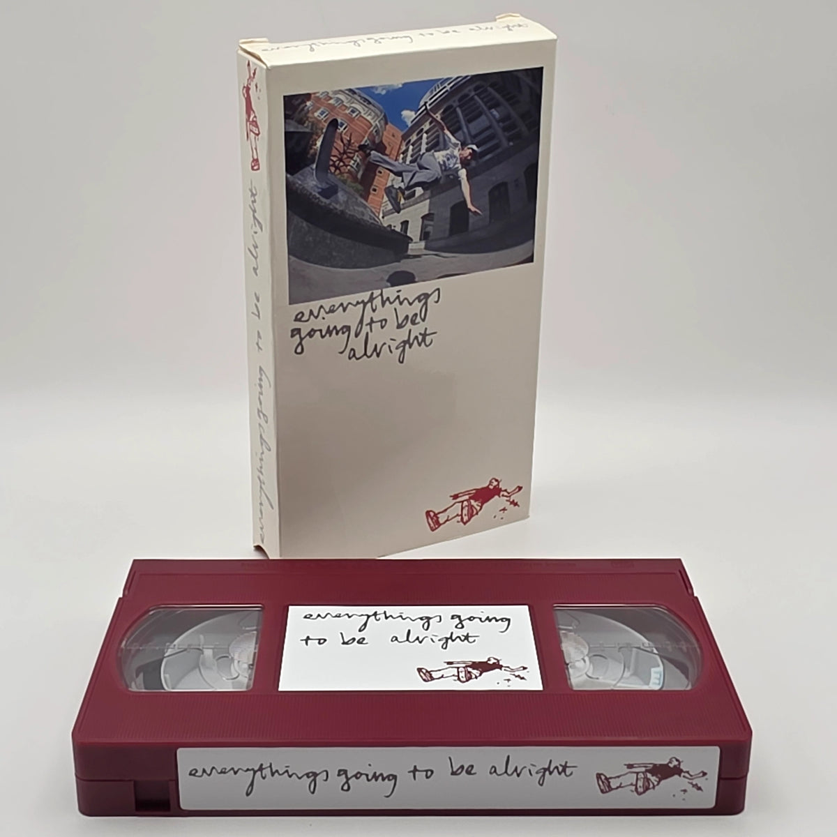 Custom Maroon VHS - Heroin - Everythings Going To Be Alright