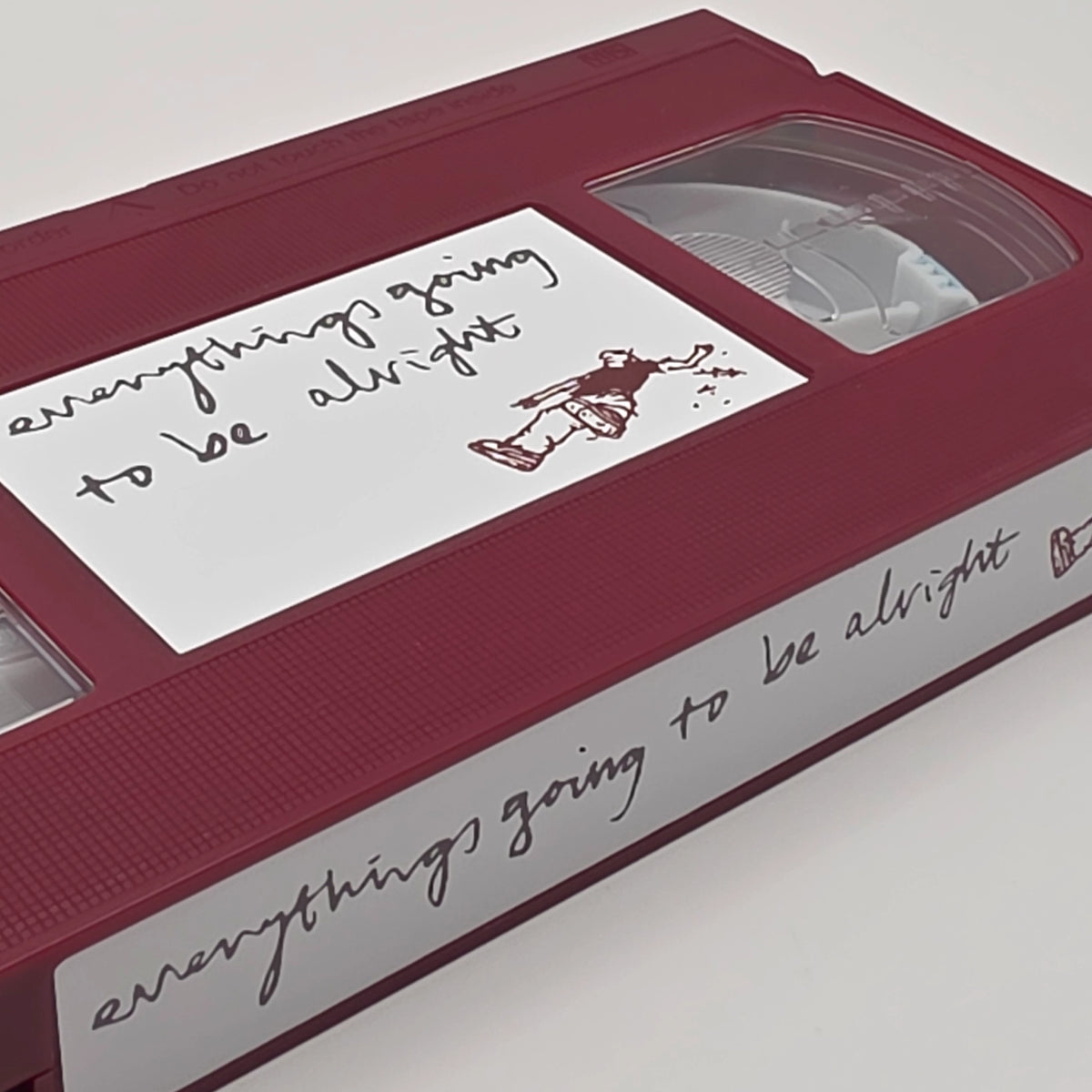 Custom Maroon VHS - Heroin - Everythings Going To Be Alright