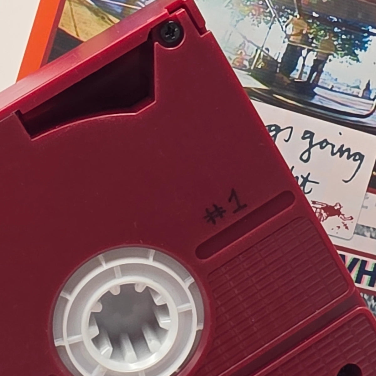 Custom Maroon VHS - Heroin - Everythings Going To Be Alright