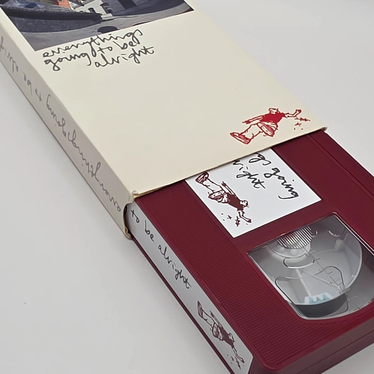 Custom Maroon VHS - Heroin - Everythings Going To Be Alright