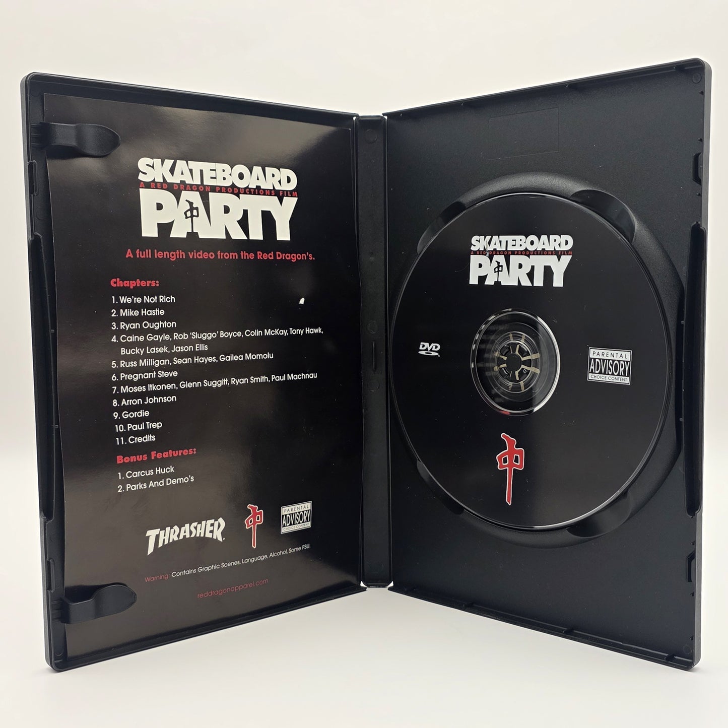 Red Dragons - Skateboard Party DVD