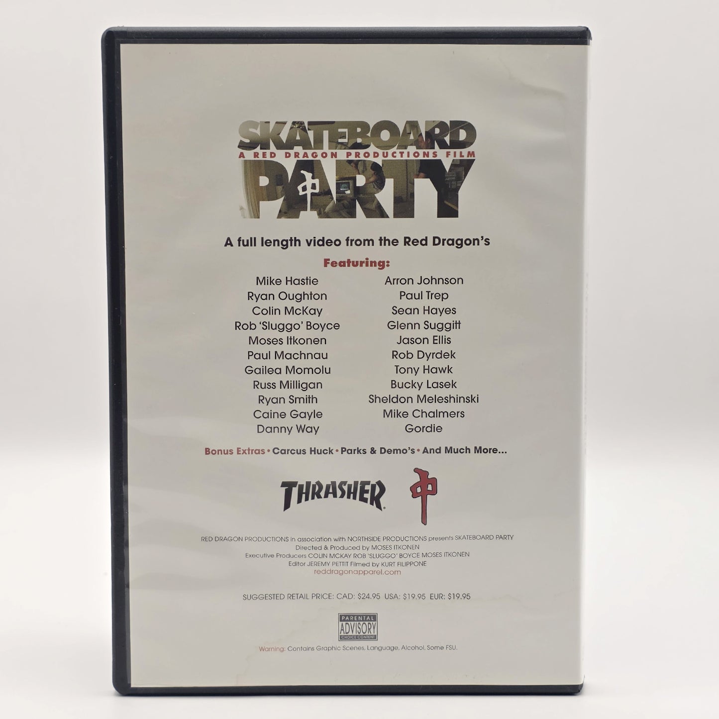 Red Dragons - Skateboard Party DVD