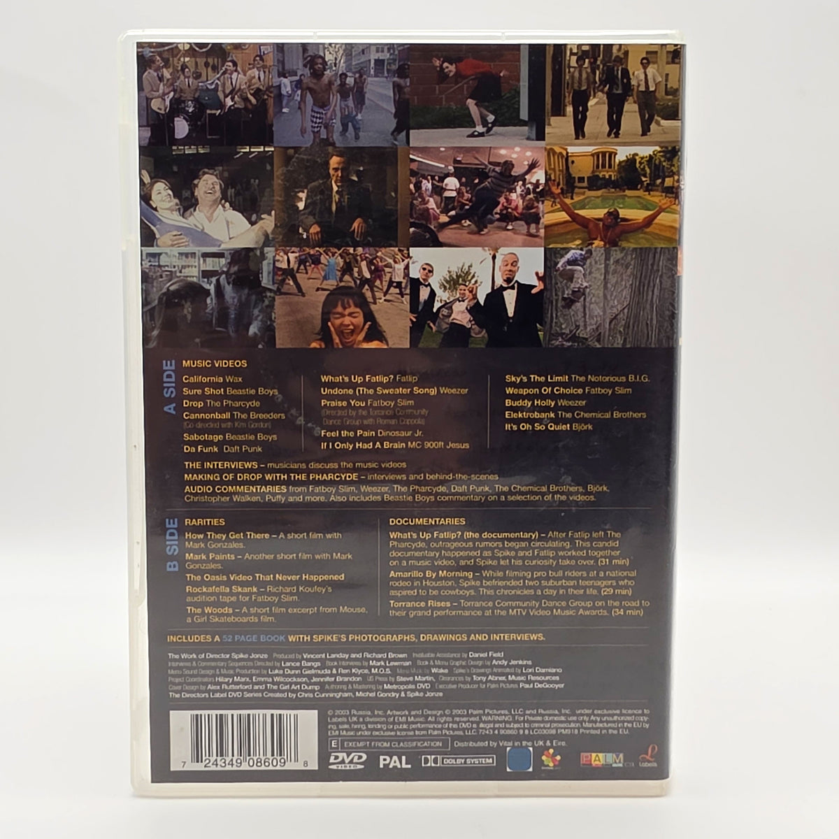 Work of Spike Jonze - DVD & Booklet