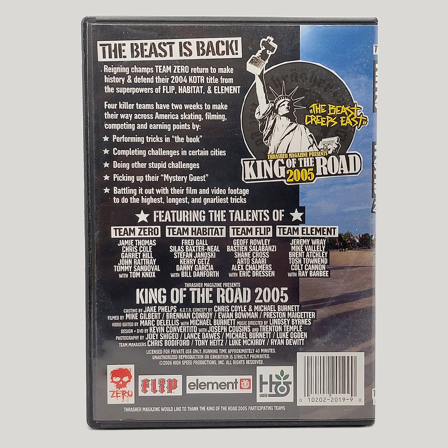 Thrasher - King of the Road 2005 DVD